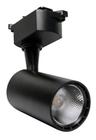 Spot Led Luz Sollar 10w Preto Luz Fria 6500k