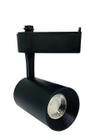 Spot Led Para Trilho 07W Eco Cob Preto 6000K