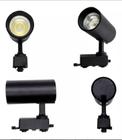 Spot Led Para Trilho Eletrificado 30w Preto Luz Neutra 4000k