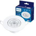 Spot Led Philips Redondo Embutir 4.2w Luz Quente 2700K