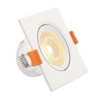 Spot Led Quadrado 3W Branco Quente 3500k e Branco Frio 6500k