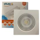 Spot Led Quadrado 9w Direcionavel Branco Frio 6500K