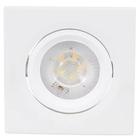 Spot Led Quadrado DIrecionável Bivolt 5 Watts e 3000K - 9980 - GAYA