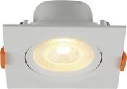 Spot LED Slim Quadrado 3W 3000K - Blumenau