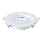 Spot led slim redondo embutir 6w biv 4,1k branco neutro-blumenau