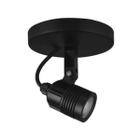 Spot Led Sobrepor 6w Ip65 Direcionável 3000k Preto Bivolt