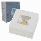 Spot Led Sobrepor Quadrado 5w Cor Quente/fria/neutra Avant Cor Da Luz Branco Neutro