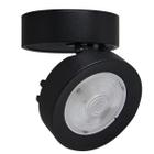 Spot Led Sobrepor Redondo Direcionável Teto Luz 7w