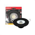 Spot Led Supimpa Embutir Redondo 5w 6500k Bivolt Preto Cor Branco frio 110V/220V