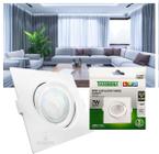 Spot LED Taschibra Alltop Quadrado Embutir PAR20 7W 45º