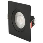 Spot LED Tramontina Quadrado 3 W 6500 K Preto com Luz Branca