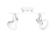 Spot led trilho 2 lampada Branco Hiperlight