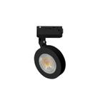 Spot Led Trilho Authentic Nobby Redondo Preto 10W 800 Lumens Branco Frio 6500K Bivolt - Avant 910601377