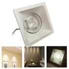 Spot Luz LED De Embutir Modelo Quadrado Luz 6w Bivolt EB1151 EB1152