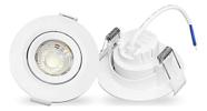 Spot Redondo Embutir Super Led 5w Branco Frio Ourolux