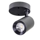 Spot Sobrepor Led 7w 6000k Para Teto ou Parede Bivolt Preto - Delis