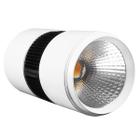 Spot Sobrepor Led Tubular Vitrine 13W Bivolt Branco Quente