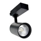 Spot Trilho LED Preto 20W Luz Amarela Bivolt Empalux