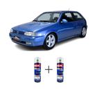 SPRAY AUTOMOTIVO Azul Unique VW + SPRAY VERNIZ 300ML