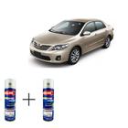 Spray automotivo bege aurora met - 4p9 toyota + spray verniz 300ml - Sherwin Williams