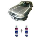 SPRAY AUTOMOTIVO Cinza Quazar VW + SPRAY VERNIZ 300ML - Sherwin Williams