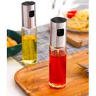 Spray Borrifador Pulverizador para Azeite Vinagre Óleos em Vidro e Aço Inox