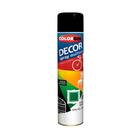 Spray Decor Preto Brilho 360ml - Colorgin