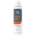 Spray desodorante Dove Men+Care, manteiga de karité para corpo inteiro, 120 ml