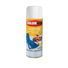 Spray plastico branco brilhante