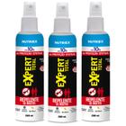 Spray repelente de insetos expert total family nutriex 200ml - kit c/3 unidades
