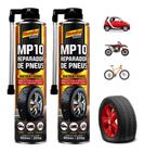 Spray Tapa Furo Reparador de Pneu Furado Instantâneo Mundial Prime Kit 02 peças - Mundial Prime MP10