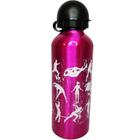 Squeeze De Alumínio 500Ml Academia Esportes Rosa 123Útil - 123util