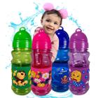 Squeeze Infantil Garafinha Agua Plástico Bico Silicone 420ml - PDIMPORT