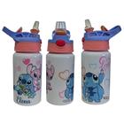 Squeeze Stitch Volta ás Aulas Bico Silicone Infantil 500ml Com Nome - Jlssublimação