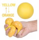 Squishies Stress Ball Nee Doh Change Color Amarelo E Laranja