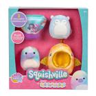 Squishville Mini Squishmallow + 2 Acessórios Sunny - 3435