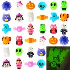 Squishy Toys Mchochy Halloween 32 unidades que brilham no escuro para crianças