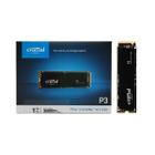Ssd 1Tb Crucial P3, M.2 2280, Nvme Pcie Gen 3 X4, Leitura