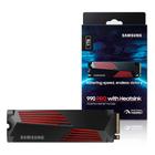 Ssd 1tb M.2 NVMe PCIe 4.0 7450mbs Leit 6900mbs Grav 990 PRO MZ-V9P1T0/CW Samsung