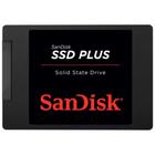 SSD 2 TB SanDisk Plus, SATA, Leitura: 545MB/s e Gravação: 450MB/s, Preto - SDSSDA-2T00-G26