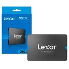 Ssd 240gb 2.5 Sata 3 550mb/s Leit - 445mb/s Grav NQ100 LNQ100X240G-RNNNU LEXAR