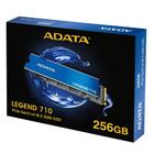 SSD 256 GB Adata Legend 710 - M.2 NVMe - Leitura: 2400MB/s e