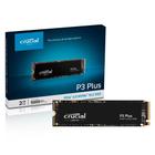 Ssd 2tb NVMe PCIe 5000mb/s Leit - 4200mb/s Grav P3 Plus CT2000P3PSSD8 Crucial