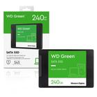 Ssd 480GB 2.5 Sata 3 545mb/s Leit. 465mb/s Grav. WD Green WDS240G3G0A Western Digital