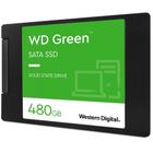 SSD 480GB Sata3 WD Green, WDS480G3G0A, Western Digital WESTERN DIGITAL
