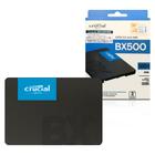 Ssd 500gb 2.5 Sata 3 550mb/s Leit - 500mb/s Grav BX500 CT500BX500SSD1 Crucial