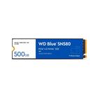 SSD 500GB WD Blue SN580 NVMe, M.2 PCle, Gen4, Leitura 4000 e Gravação 3600 - WDS500G3B0E