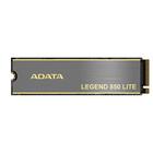 SSD Adata 1TB Legend 850 Lite, PCIe Gen 4x4 M.2 2280, Leitura: 5.000MB/s e Gravação:3.200MB/s, Cinza - ALEG-850L-1000GCS
