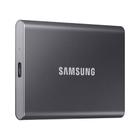 SSD Externo 1 TB Samsung T7, USB 3.2, Leitura: atÃ 1050MB/s e Gravação: atÃ 1000MB/s, Titanium Gray - MU-PC1T0T/AM