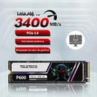 SSD NVMe Reletech P600 M2 - Alta Velocidade (256GB, 512GB, 1TB, 2TB) - Interno para Laptop PCIe